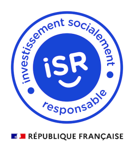 Logo label ISR (investissement socialement responsable)